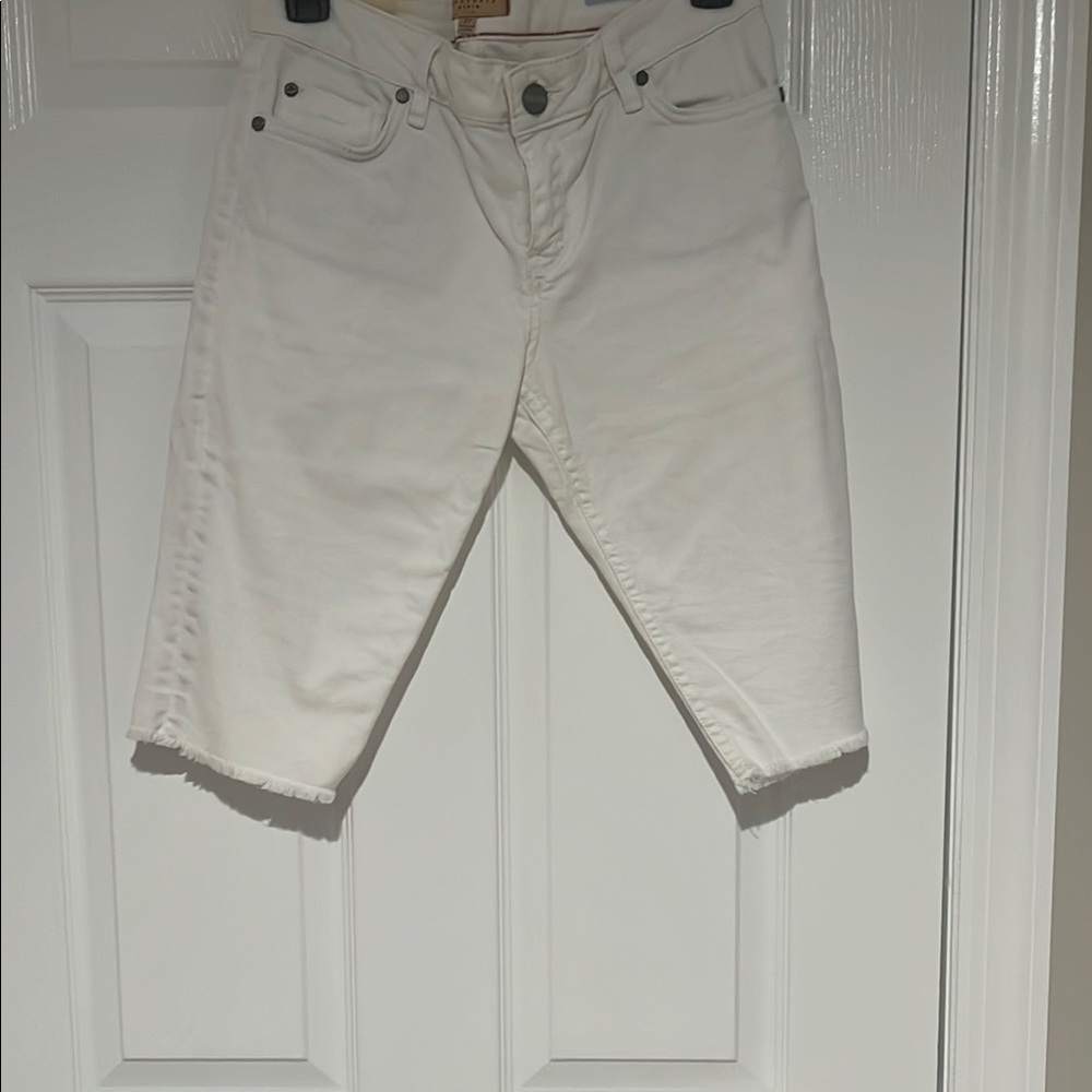 Sanctuary White Denim Shorts